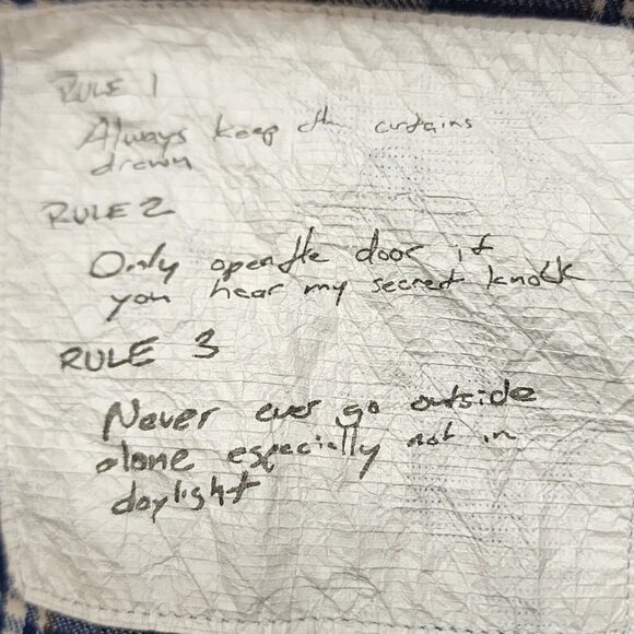 Netflix Stranger Things Plaid Boyfriend Shirt, Women's Medium - Picture 6 of 14